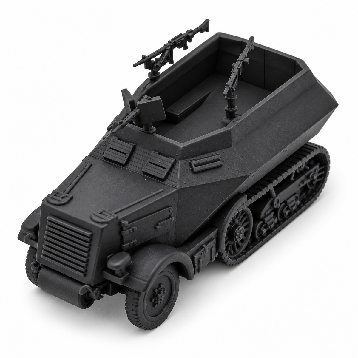 SSMODEL 1/72 1/144 Multi-Scale U304(f) German WWII Half-Track APC Model TSS1562 — detail view 5