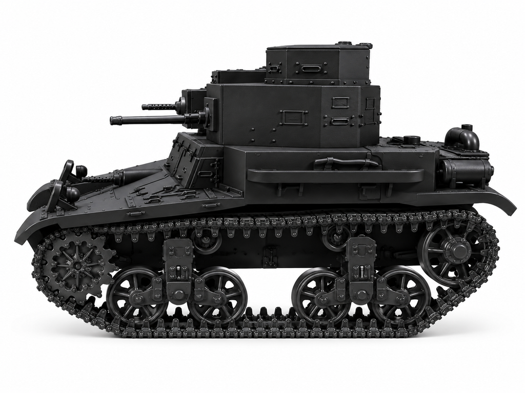 SSMODEL 1/72 1/144 Multi Scale Light M2A3 US Interwar WW2 Tank MODEL kit TSS1129