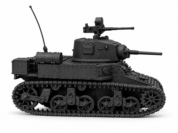 SSMODEL 1/72 1/144 M3A1 Stuart with hull-mounted flamethrower Tank MODEL TSS1132