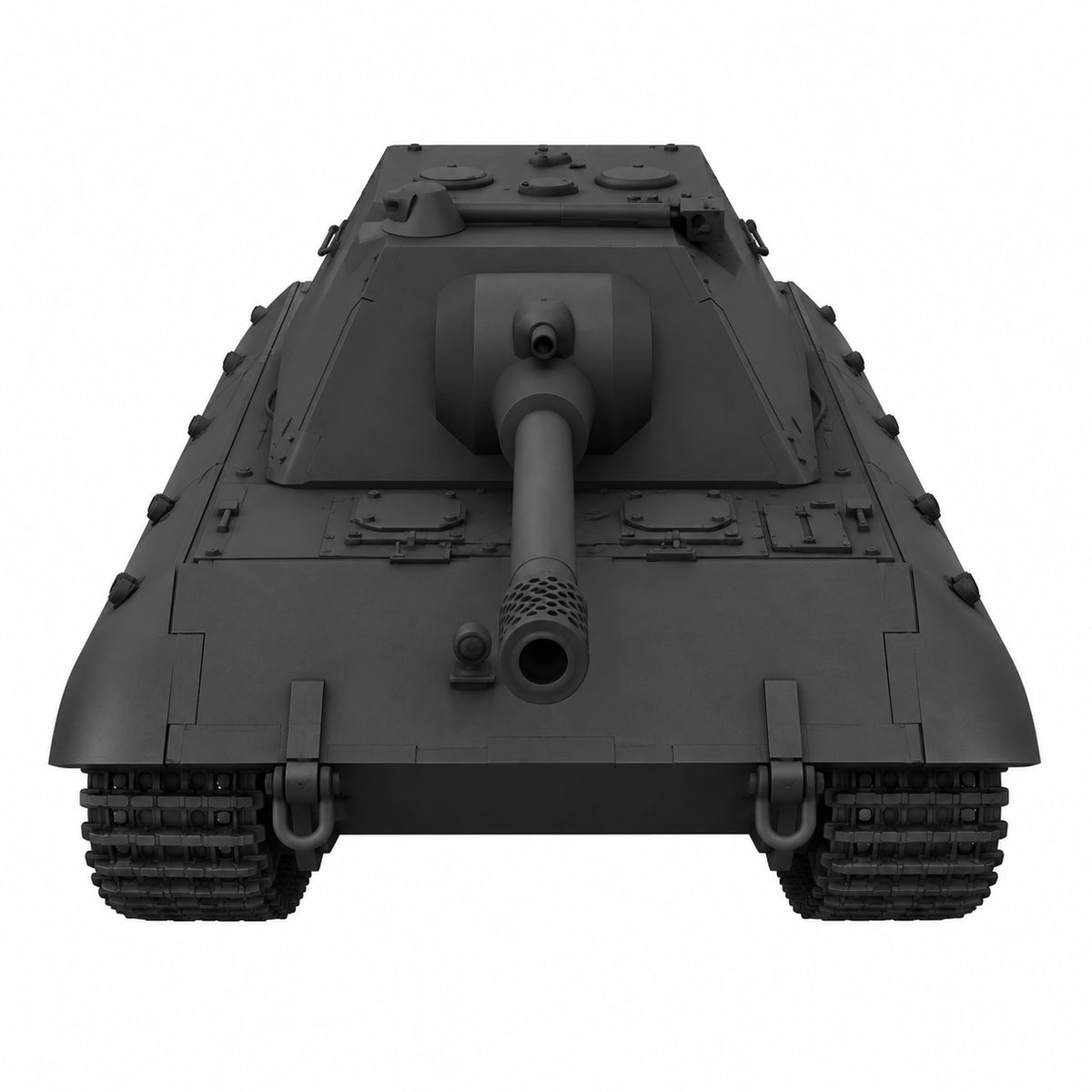 SSMODEL 1/72 1/144 Multi Scale E-100 German superheavy tank Resin Model TSS0177 — detail view 3