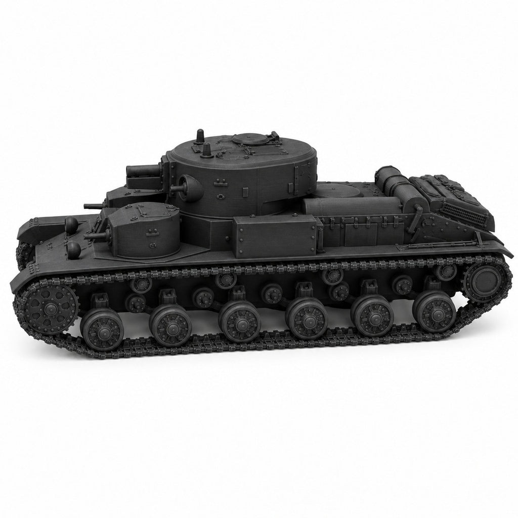 SSMODEL 1/72 1/144 Multi Scale T-28 Soviet experimental Tank MODEL kit TSS0014