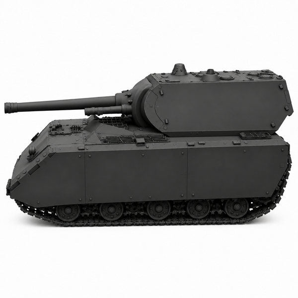 SSMODEL 1/72 1/144 Multi Scale Maus Tank Resin MODEL KIT TSS0514