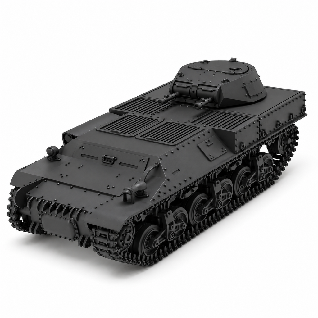 SSMODEL 1/72 1/144 PanzerI Turm auf Lorraine Schlepper f Resin Model Kit TSS0911
