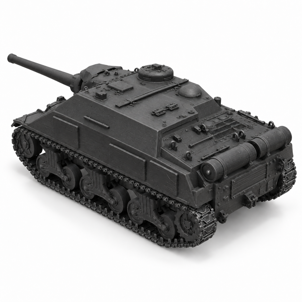 SSMODEL 1/72 1/144 Multi Scale SU-85i Soviet fictional medium tank MODEL TSS0484