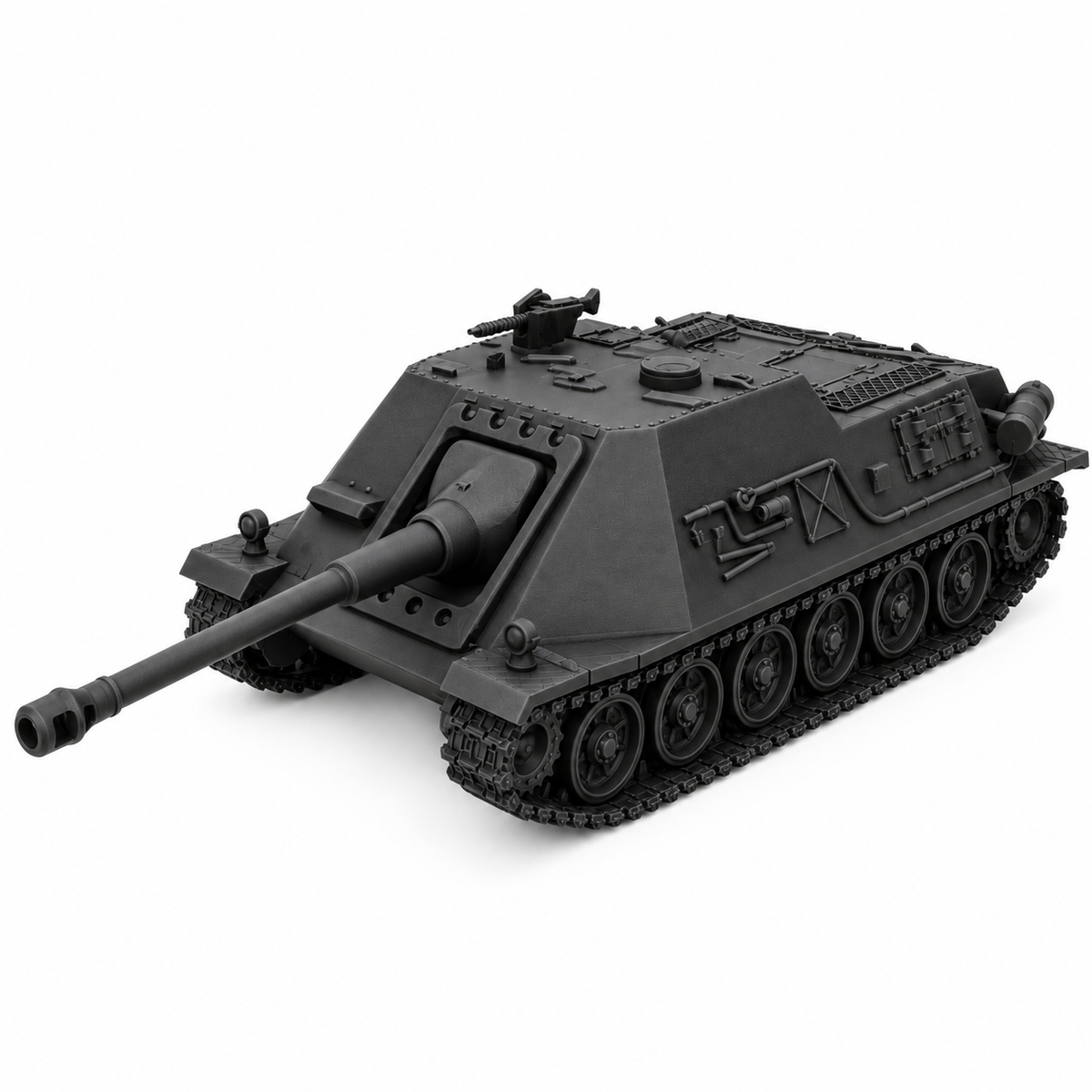 SSMODEL 1/72 1/144 Multi Scale Skoda T25 German fictional tank model kit TSS0530 — scale model kit