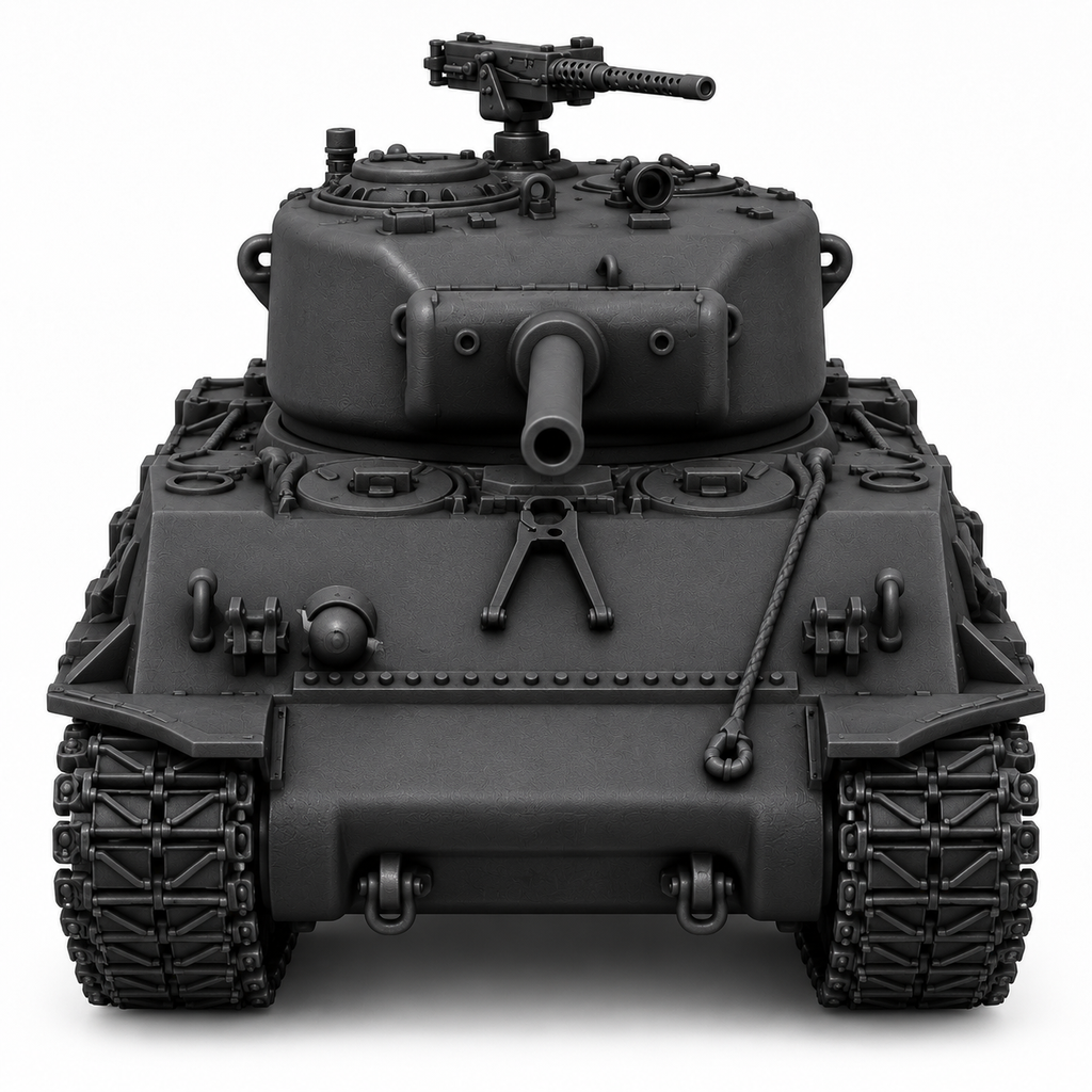 SSMODEL 1/72 1/144 Multi-Scale M4A2 76W HVSS Sherman US WWII Tank MODEL TSS0209