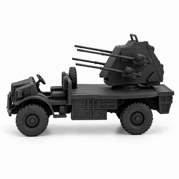 SSMODEL 1/72 1/144 WWII Canadian CMP F60L Quad Polsten AA Model Kit TSS0818