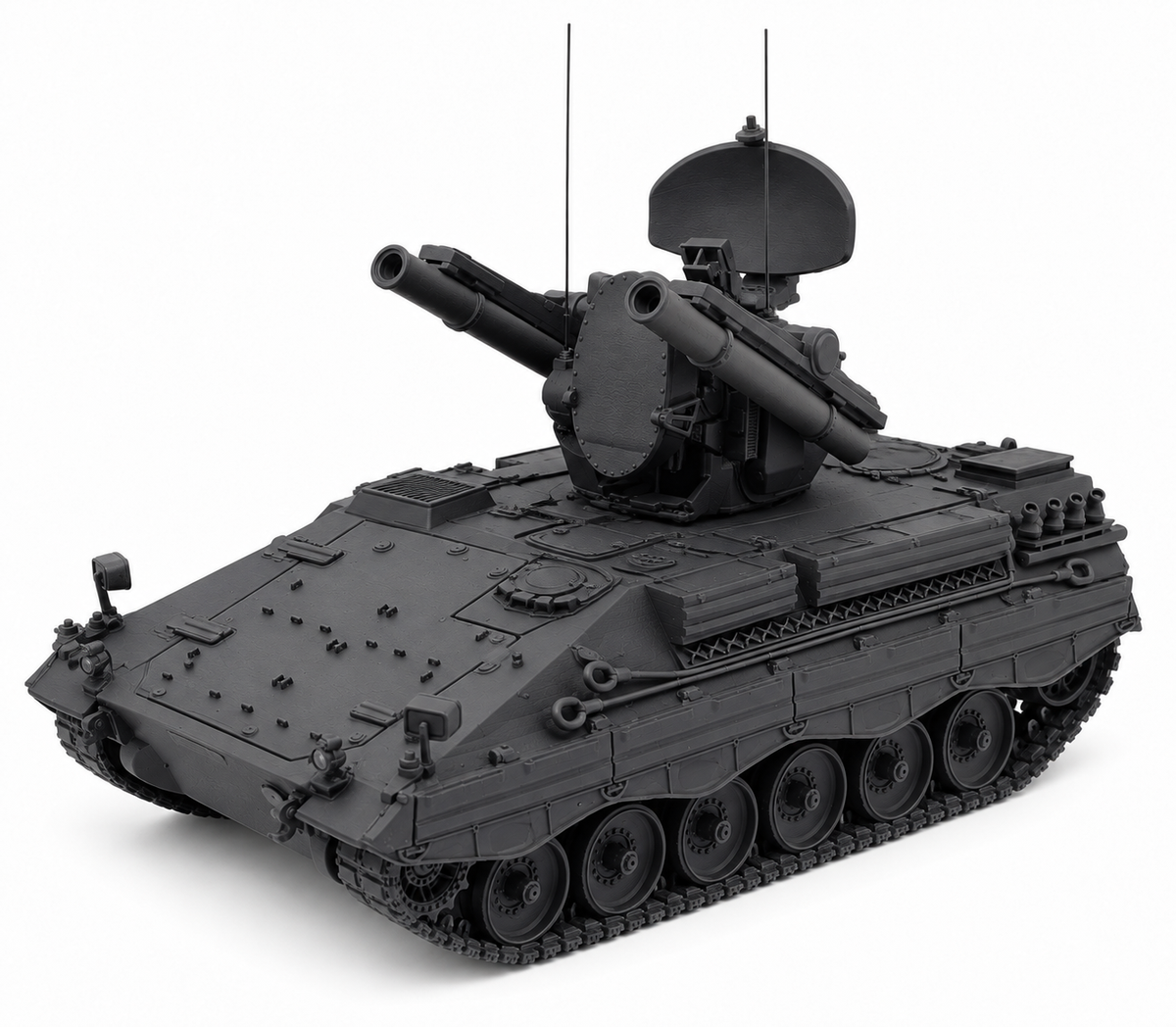 SSMODEL 1/72 1/144 Multi Scale Flugabwehrpanzer Roland SPAAML Tank MODEL TSS0658 — detail view 2