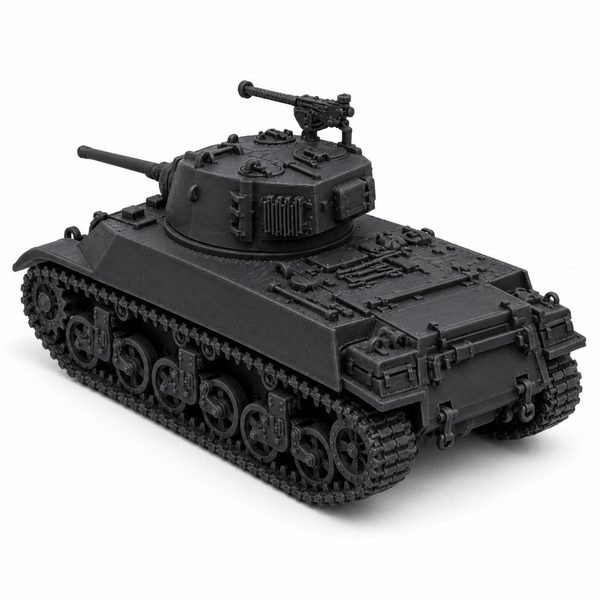SSMODEL 1/72 1/144 Multi-Scale M3A3 US WWII Light Tank Resin MODEL KIT TSS0201