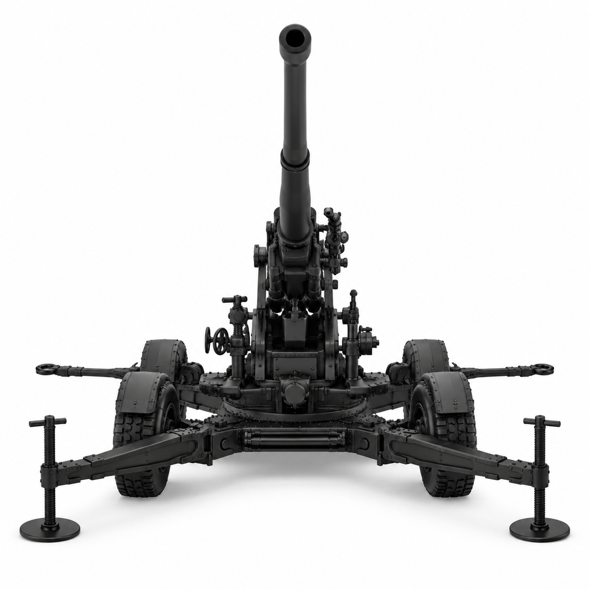 SSMODEL 1/72 1/144 Multi Scale QF 3.7 Inch AA UK Resin MODEL KIT TSS1518 — detail view 2