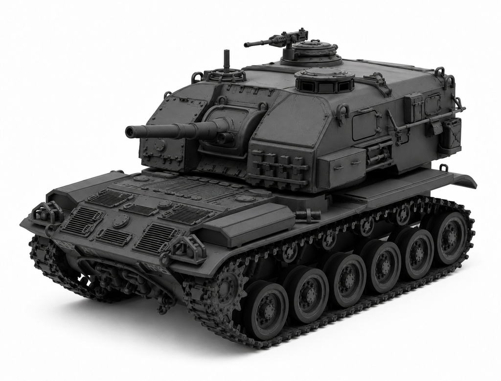 SSMODEL 1/72 1/144 M47 General Patton II US Cold war Tank MODEL kit TSS0671