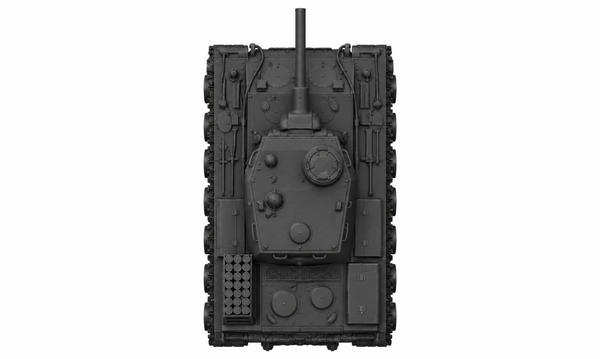 SSMODEL 1/72 1/144 Multi Scale Pz.Kpfw. KW II 754 (r) Tank MODEL kit TSS0136