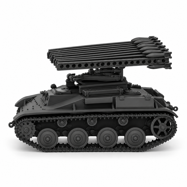 SSMODEL 1/72 1/144 BM-8-24 T60 Katyusha rocket launcher Resin MODEL KIT TSS1500