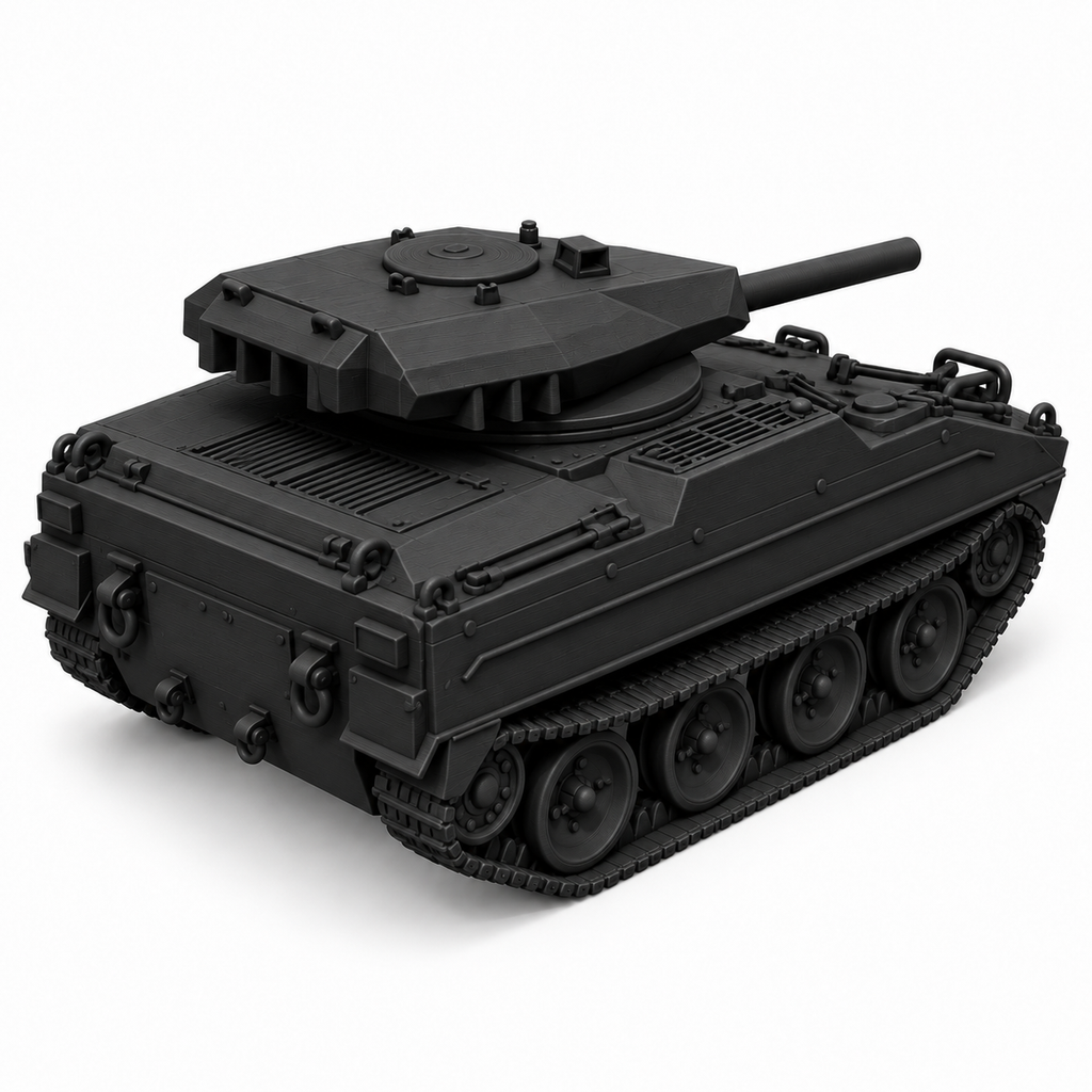 SSMODEL1/72 1/144 T114 BAT US Cold War Experimental Tank Resin MODEL KIT TSS0227