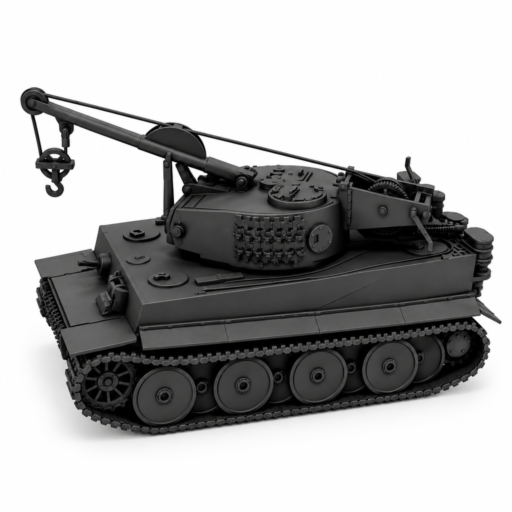 SSMODEL 1/72 1/144 Multi Scale Ladungsleger Tiger Sd.Kfz.185 Resin Model TSS0767