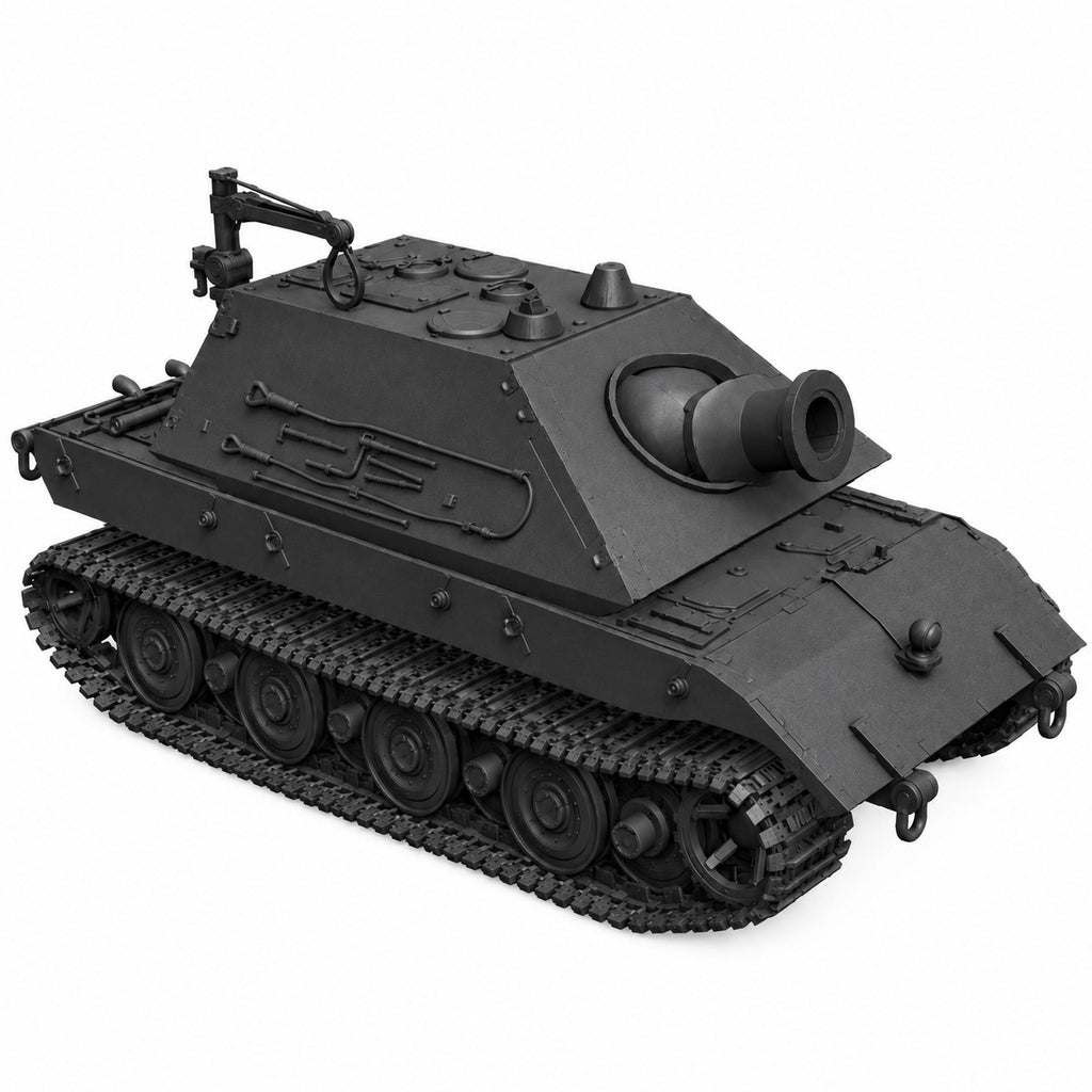 SSMODEL 1/72 1/144 Sturmmorser auf E-100 Ausf. B German Resin Model Kit TSS0447