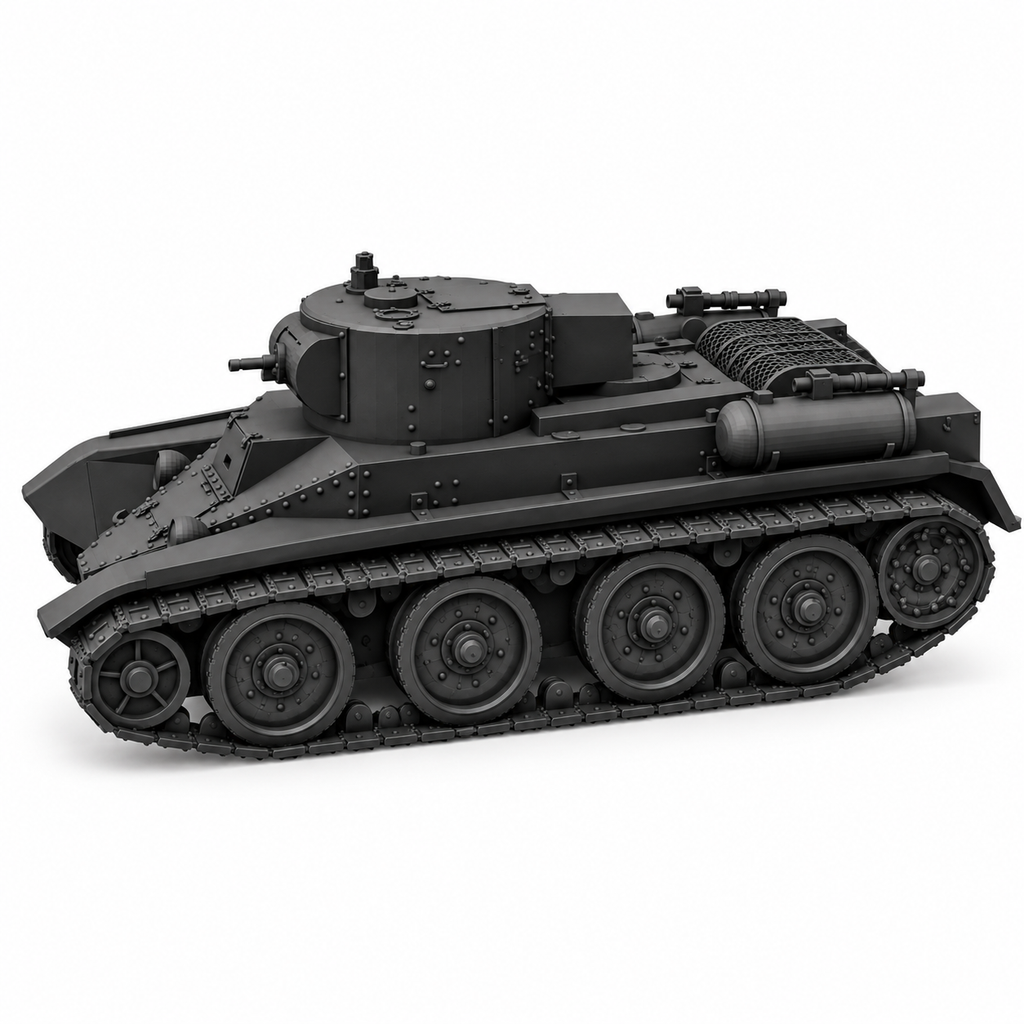 SSMODEL 1/72 1/144 Multi Scale  KhBT-5 Tank Resin MODEL TSS0574
