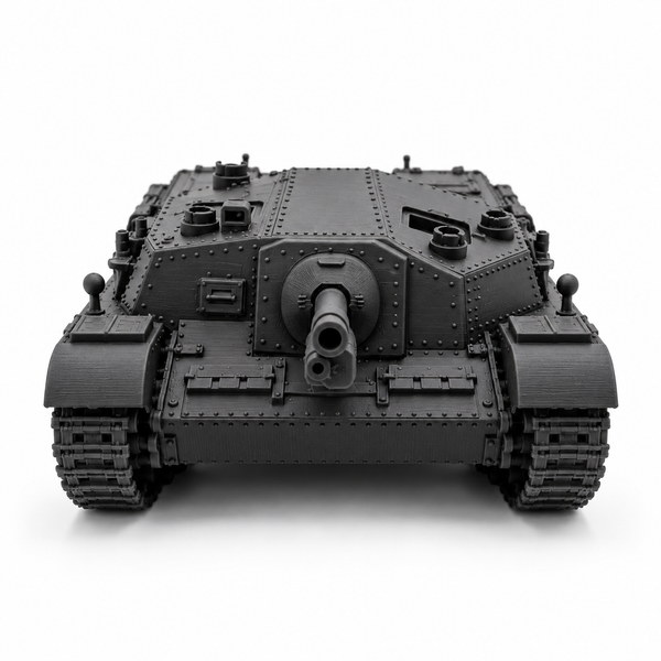 SSMODEL 1/72 1/144 Multi-Scale WWII Hungarian 43M Zrinuy II SPG Model TSS1205
