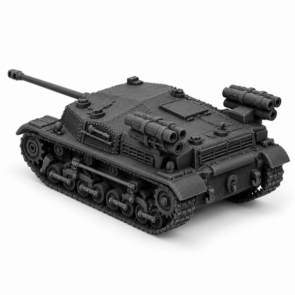 SSMODEL 1/72 1/144 Multi Scale 43M Zrinuy Sorozatveto Tank Resin Model TSS0745
