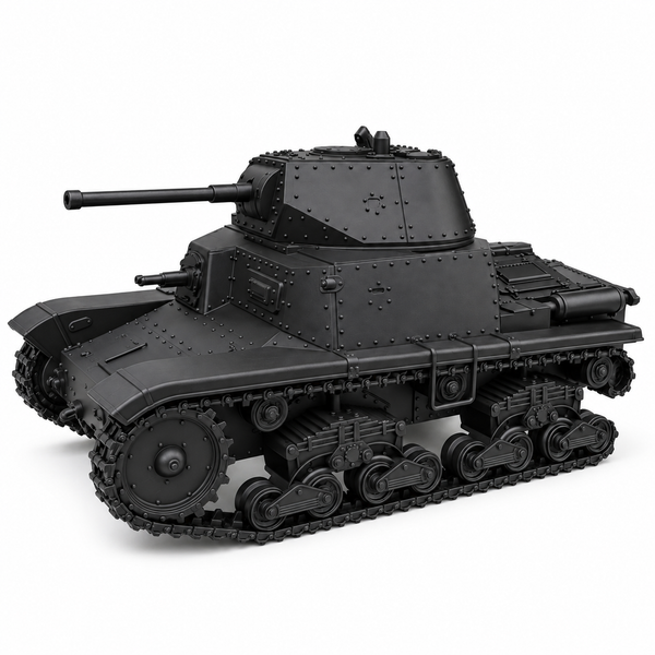 SSMODEL 1/72 1/144 Multi Scale Carro Armato M15/42 Italy Resin MODEL KIT TSS0785