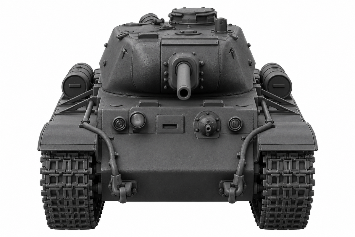 SSMODEL 1/72 1/144 Multi Scale KV-1s Soviet heavy tank resin MODEL kit TSS0116 — detail view 3
