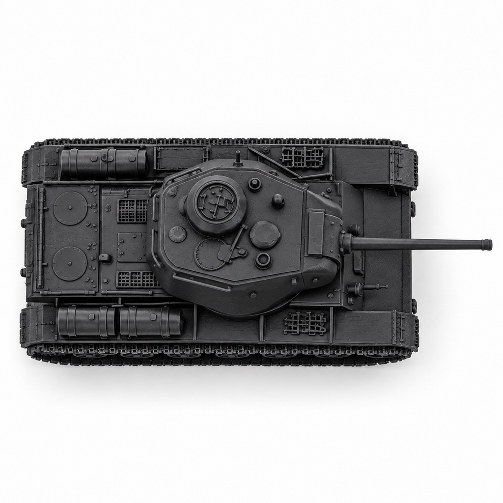 SSMODEL 1/72 1/144 Multi-Scale WWII Soviet KV-85 Heavy Tank Resin Model TSS1272