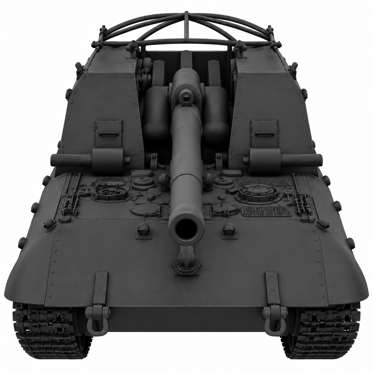 SSMODEL 1/72 1/144 Multi Scale G.W. E-100 Tank Resin  MODEL kit TSS0341 — detail view 5
