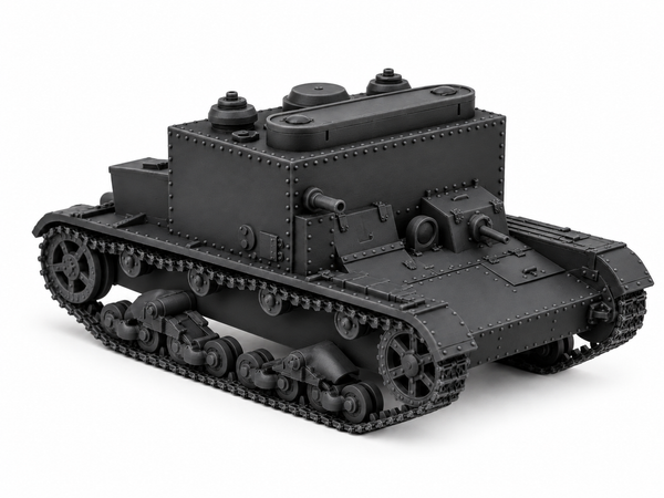 SSMODEL 1/72 1/144 Multi Scale TTs-26 T-26 Fuel tank Resin Model Kit TSS0076