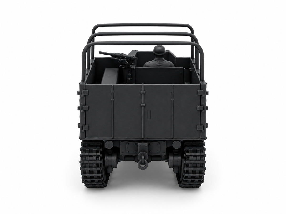 SSMODEL 1/72 1/144 Type 1 Ho-Ki Japan WWII APC 2 Crewmen Resin Model Kit TSS1584 — detail view 4