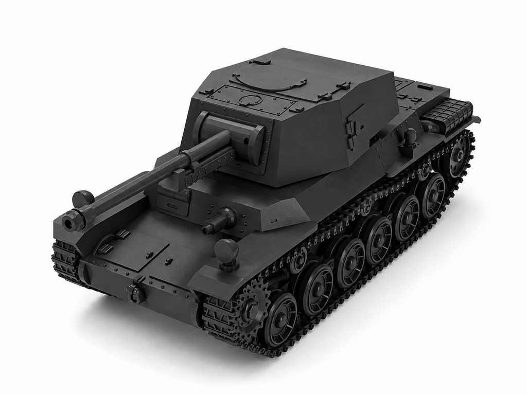 SSMODEL 1/72 1/144 Multi Scale Type 3 Chi-Nu Medium Tank Resin MODEL kit TSS1393