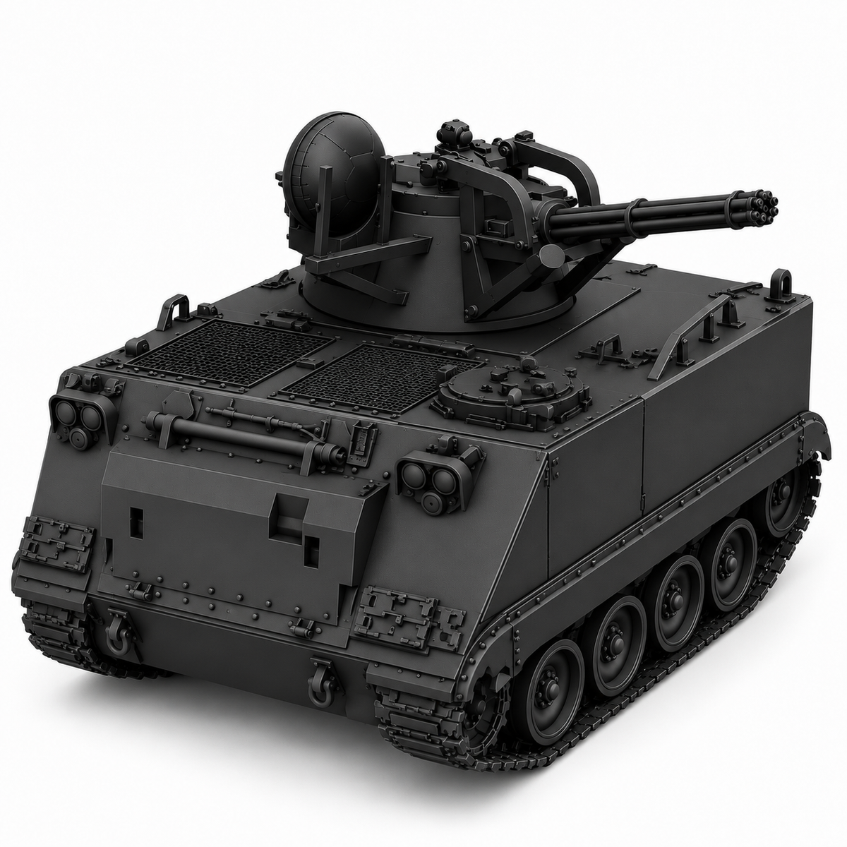 SSMODEL1/72 1/144 Multi-Scale M163 Vulcan AA Tank Resin MODEL KIT TSS0234 — detail view 4