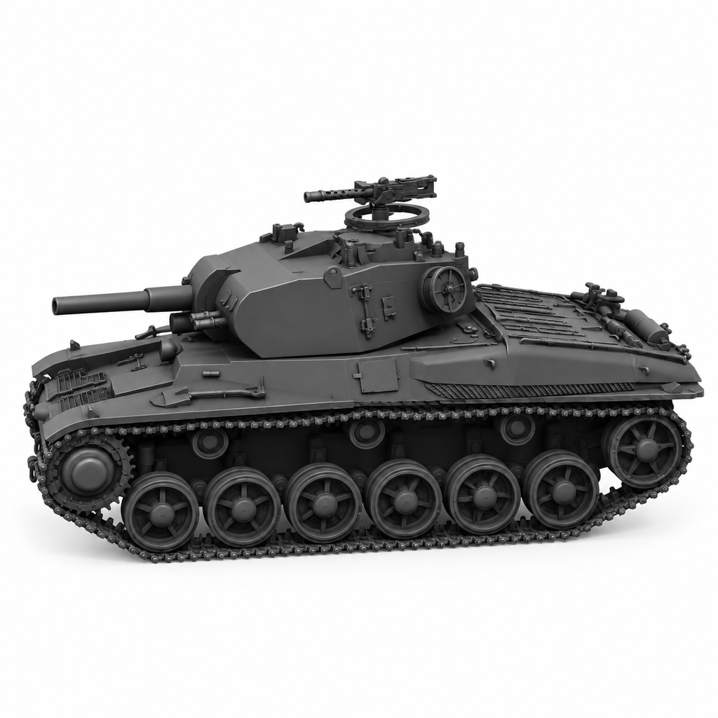 SSMODEL 1/72 1/144 Ikv 73 Swedish self-propelled gun tank MODEL kit TSS0384