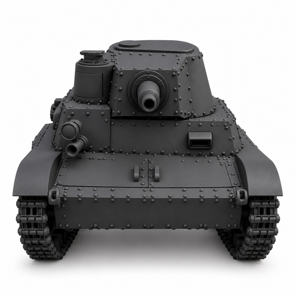 SSMODEL 1/72 1/144 Multi Scale TKW Tank Resin  MODEL kit TSS0303