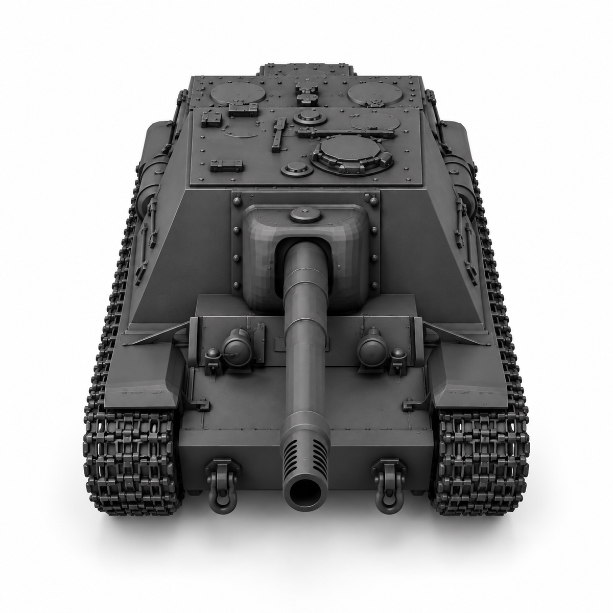 SSMODEL 1/72 1/144 Multi Scale U-18 Tank Resin MODEL TSS0580 — detail view 3