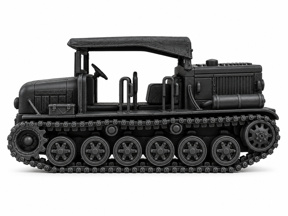 SSMODEL 1/72 1/144 Multi Scale Type 98 6t Prime Mover Ro-Ke Tank MODEL TSS1116 — detail view 4