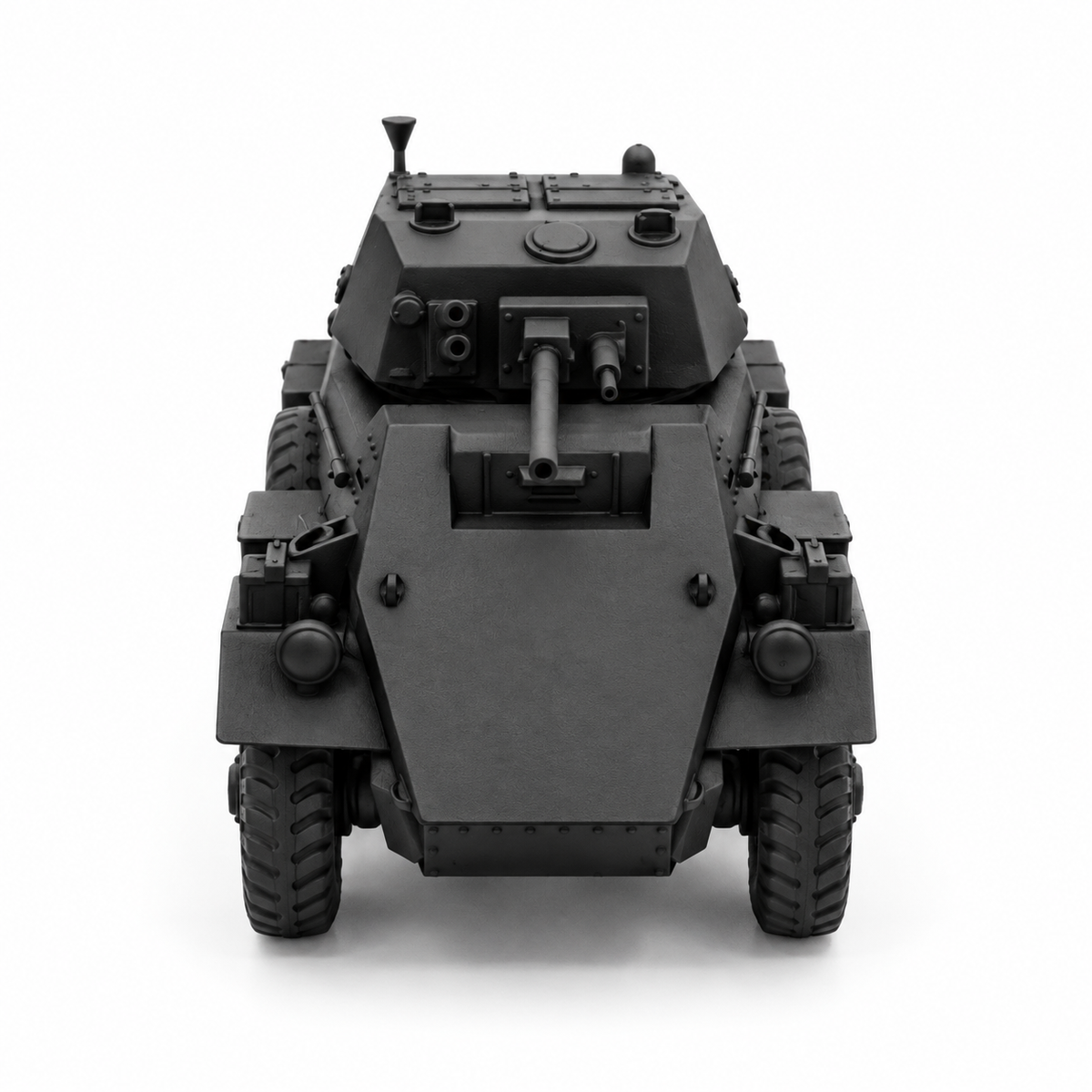 SSMODEL 1/72 1/144 Multi-Scale WWII British Armored Car Mk.IV Model Kit TSS1255 — detail view 5