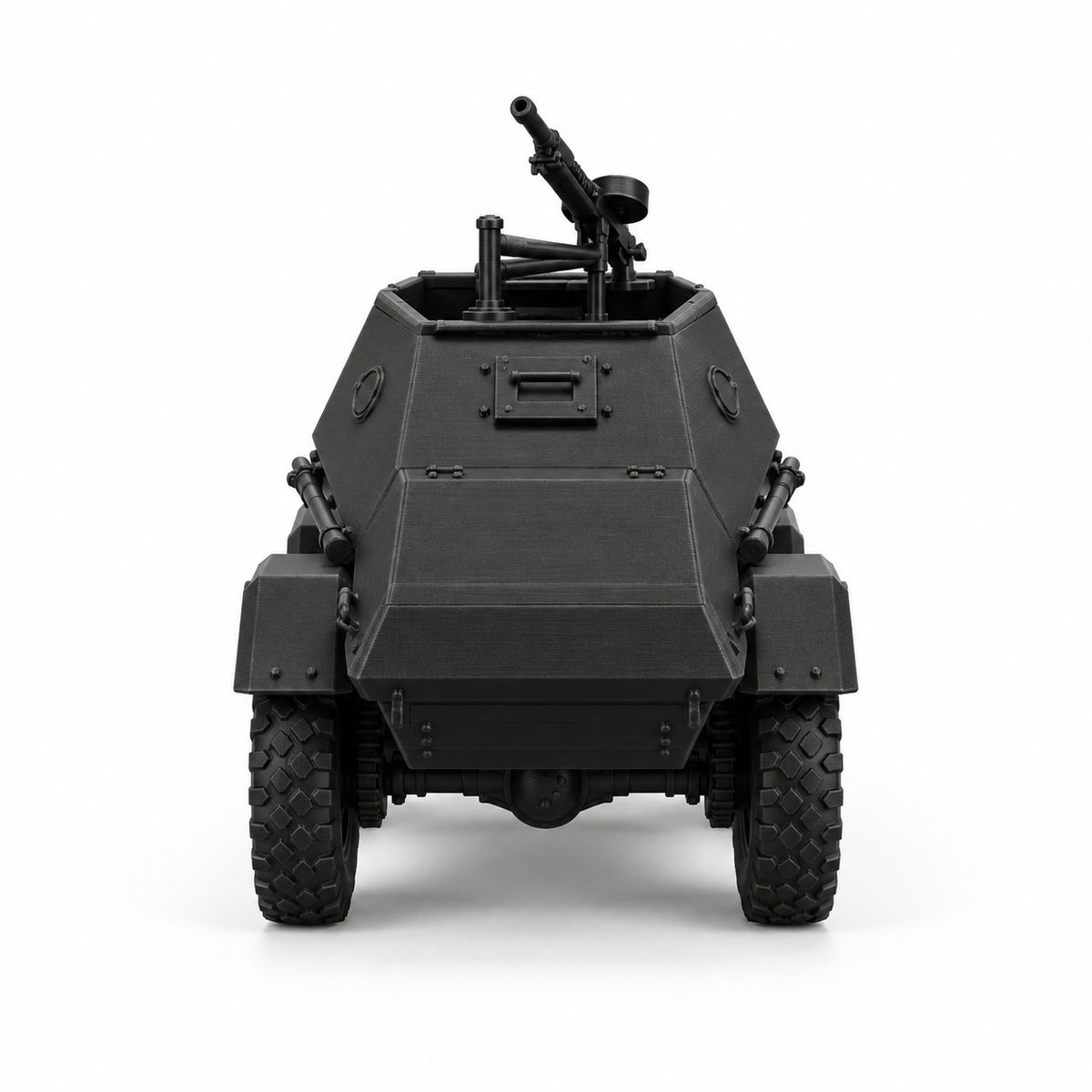 SSMODEL 1/72 1/144 WWII USSR BA-64E APC Armored Carrier Resin Model Kit TSS1226 — detail view 4