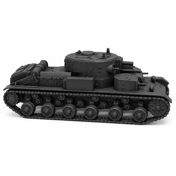 SSMODEL 1/72 1/144 Multi Scale T-28 Soviet experimental Tank MODEL kit TSS0014