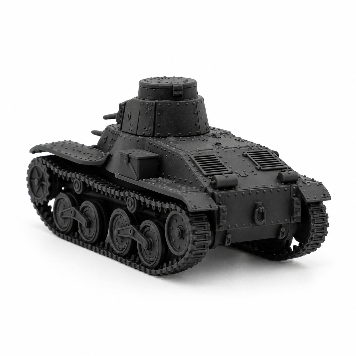 SSMODEL 1/72 1/144 Type 95 Ha-Go Light Tank 2 Crew Figures Resin Model TSS1297 — detail view 4