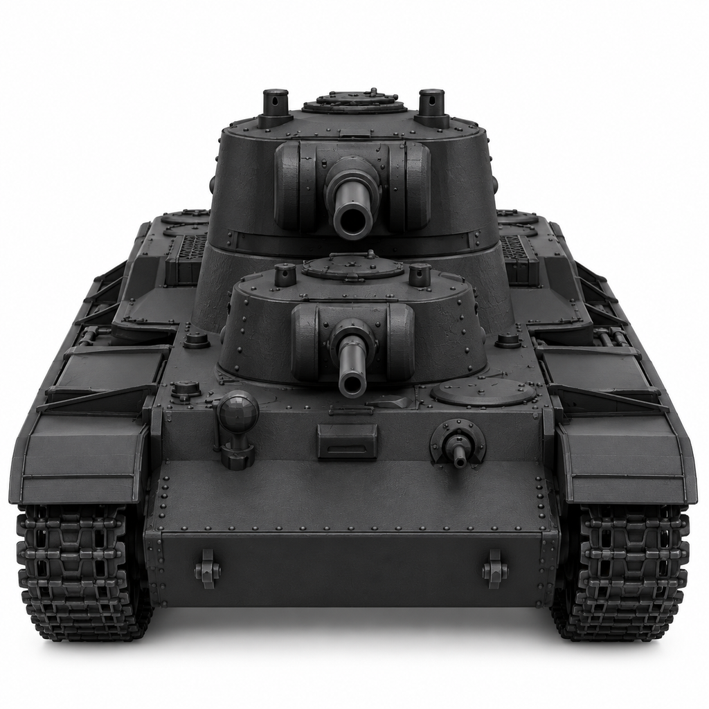 SSMODEL 1/72 1/144 Multi Scale SMK Tank Resin MODEL kit TSS0040