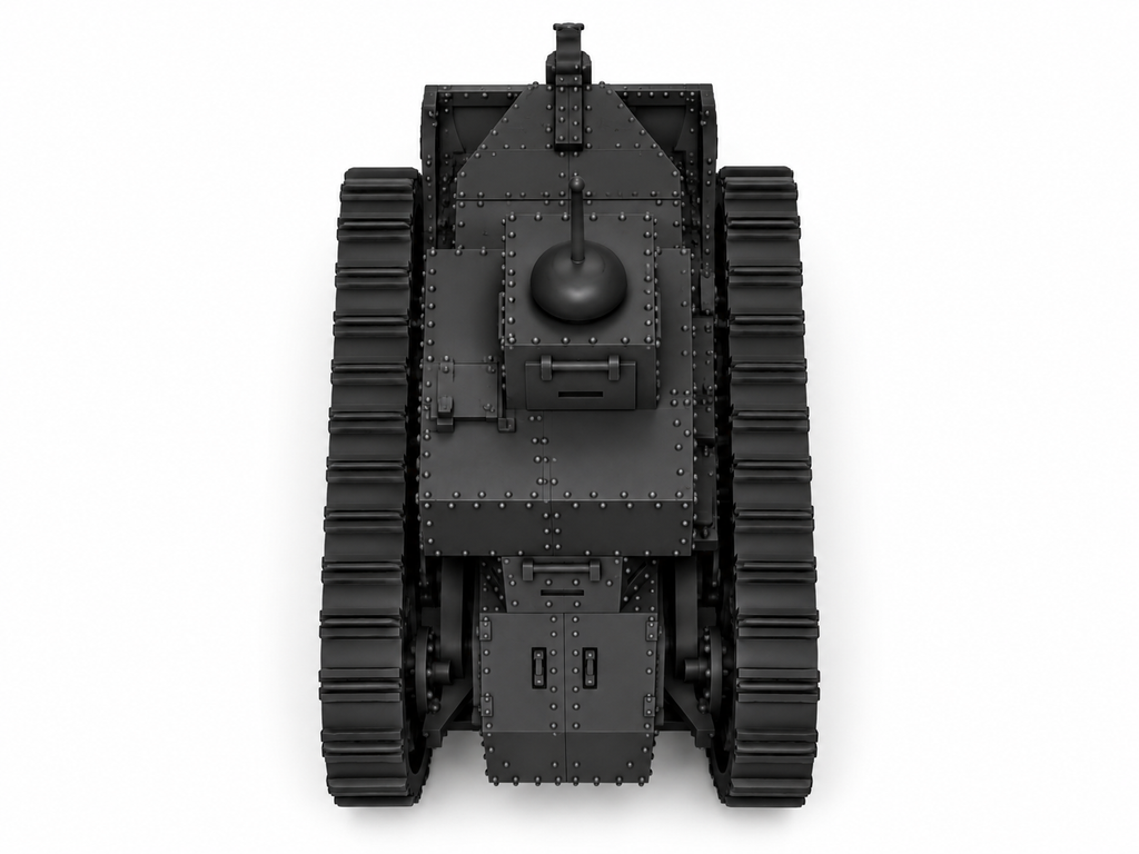 SSMODEL 1/72 1/144 Multi Scale Renault FT TSF France WW1 Tank MODEL kit TSS0624
