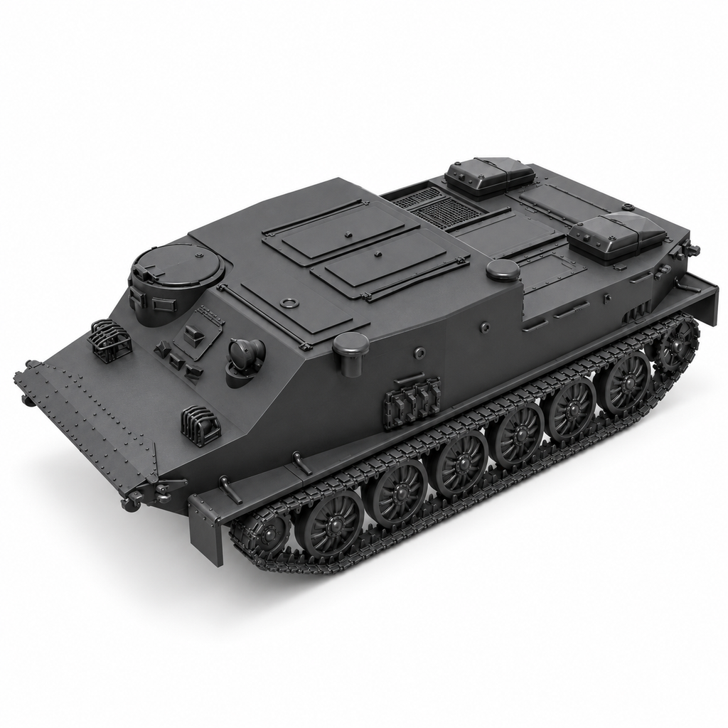 SSMODEL1/72 1/144 Multi Scale BTR-50 tank Resin Model Kit TSS0569