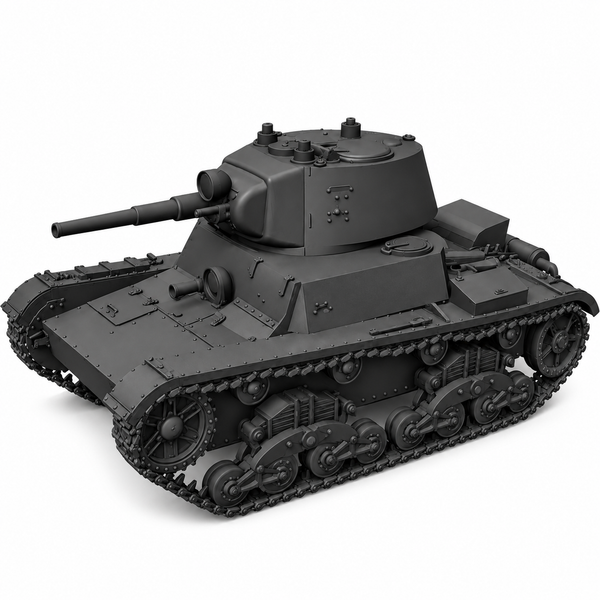 SSMODEL 1/72 1/144 T-26M T-26-5 Soviet experimental light tank Model Kit TSS0057