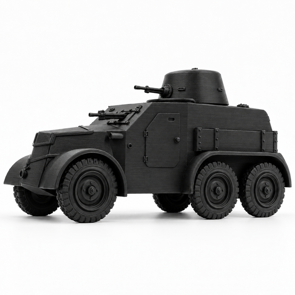 SSMODEL 1/72 1/144 WWII Czech OA vz.30 Armored Car Resin Model Kit TSS1215