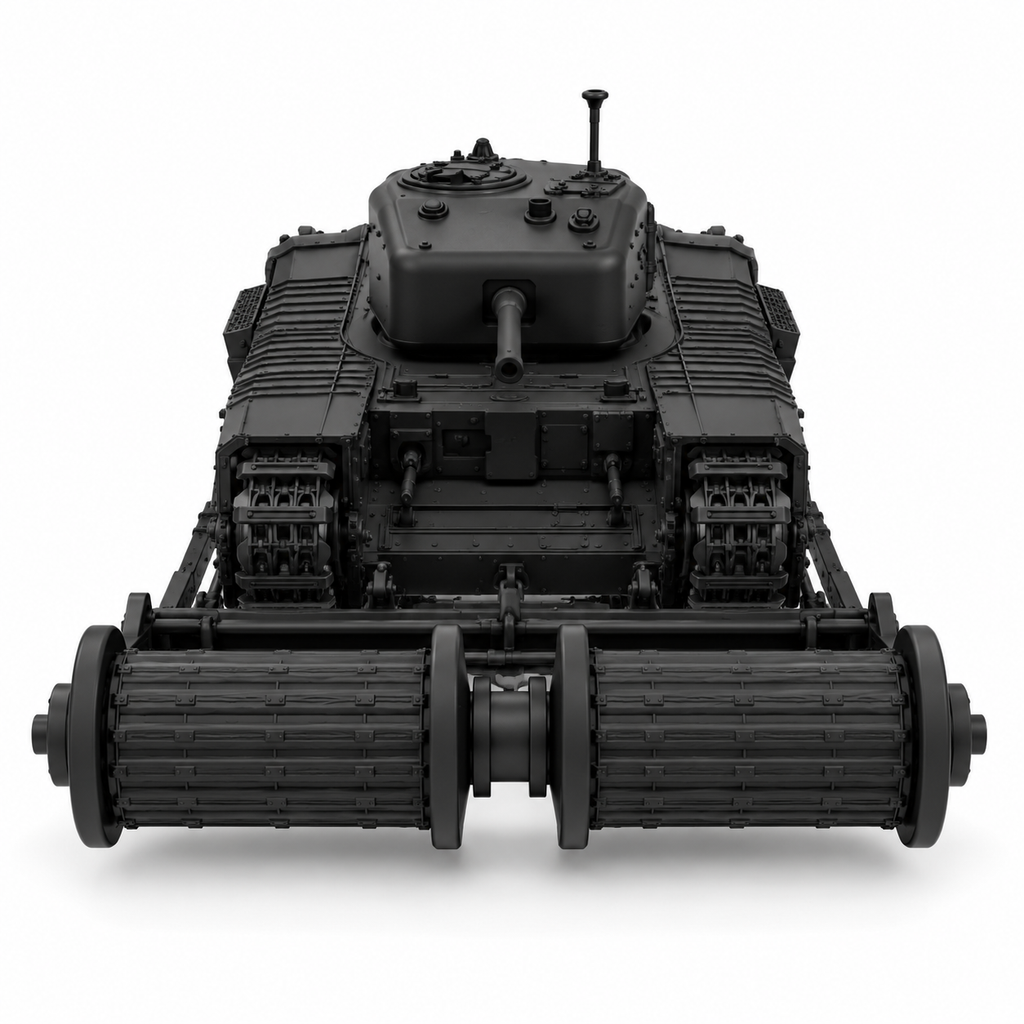 SSMODEL 1/72 1/144 Churchill AVRE Mk.IV Bobbins TypeB UK Resin MODEL KIT TSS0799