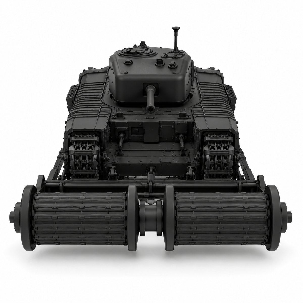SSMODEL 1/72 1/144 Churchill AVRE Mk.IV Bobbins TypeB UK Resin MODEL KIT TSS0799 — detail view 5
