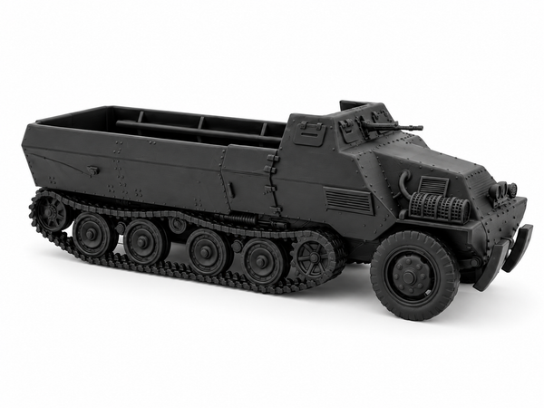 SSMODEL 1/72 1/144 Type 1 Ho-Ha Japan WWII Half-Track APC Resin Model TSS1583