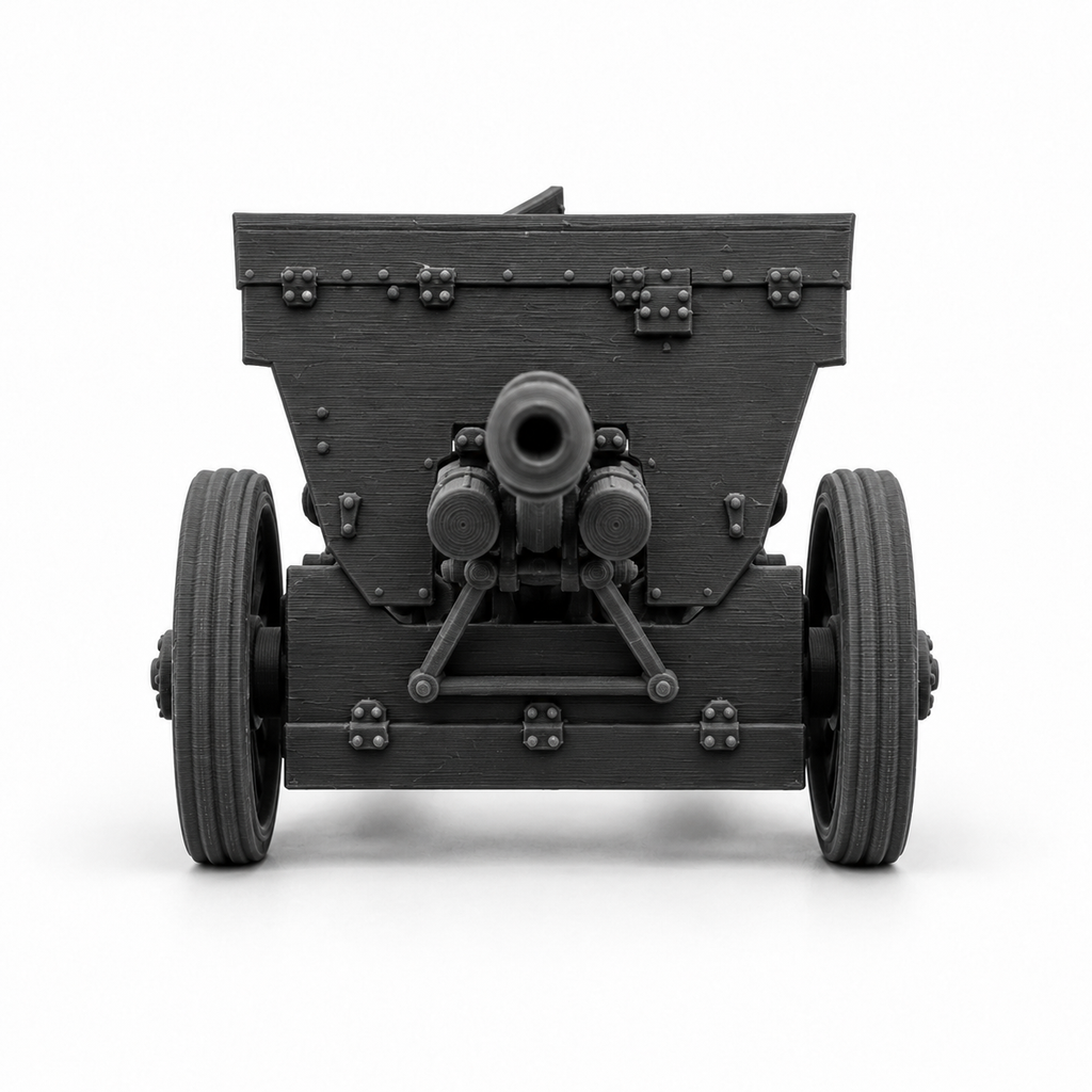 SSMODEL 1/72 1/144 10.5cm Haubits m40 howitzer Sweden Tank Resin Model TSS0735
