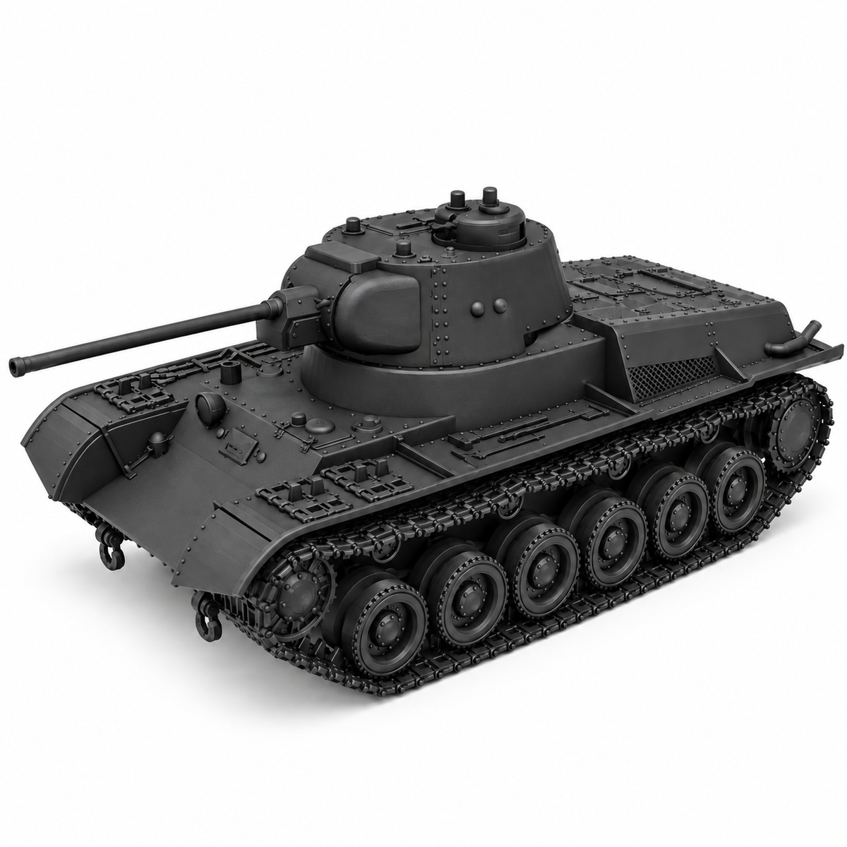 SSMODEL 1/72 1/144 Multi Scale Object 0-50 Tank Resin MODEL kit TSS0036 — detail view 15