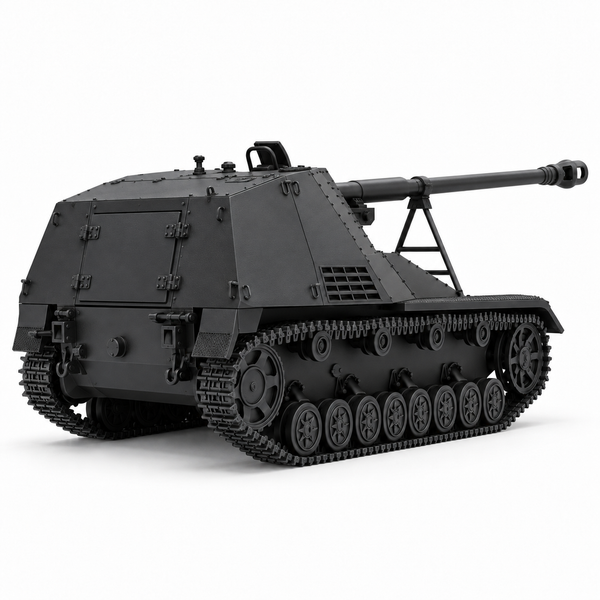 SSMODEL 1/72 1/144 WWII Nashorn Hornisse SdKfz164 88mm Resin Model Kit TSS1252